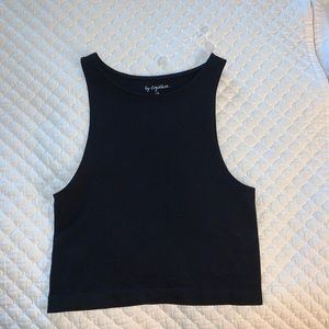 soft ribbed tank top